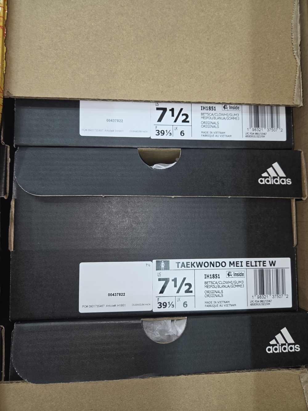 **SALE!! Adidas TAEKWONDO MEI ELITE Womens Better Scarlet Gum 2026 🔥 Nib Rare - Picture 11 of 13